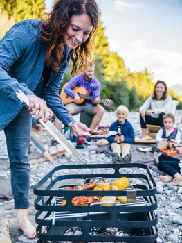 Preview: Höfats® Grillrost zu CUBE Feuerkorb & Grill